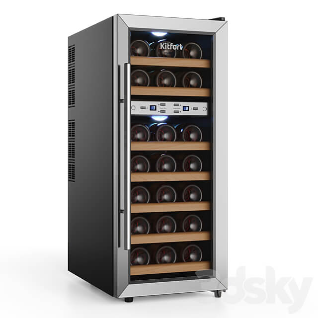 Kitfort wine cabinet set 3D Models