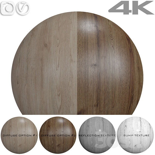 Wood texture Chestnut 3D Models
