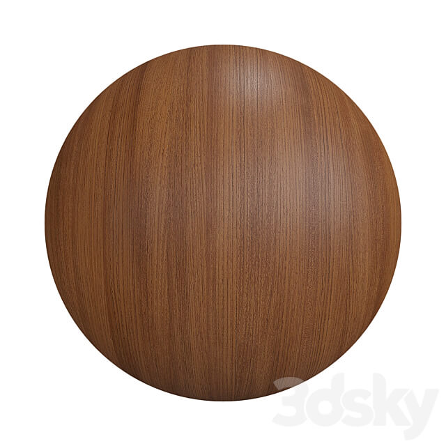 Wood texture Teak 4 3D Models