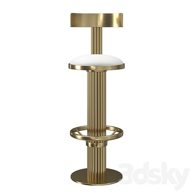 Bar stool KELLY BAR CHAIR 3D Models
