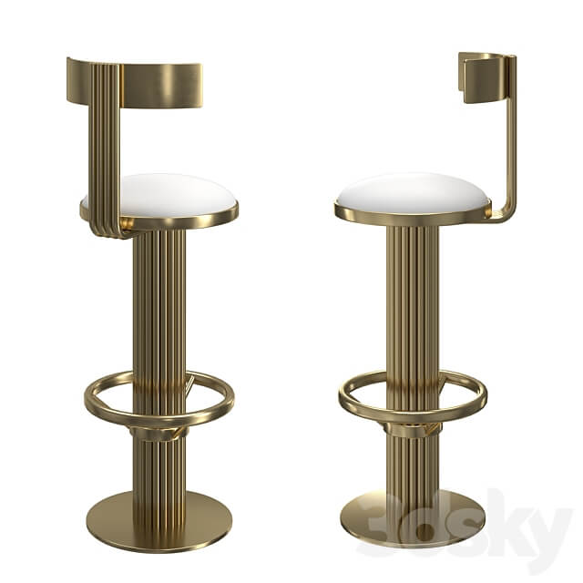 Bar stool KELLY BAR CHAIR 3D Models