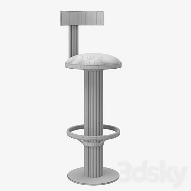 Bar stool KELLY BAR CHAIR 3D Models