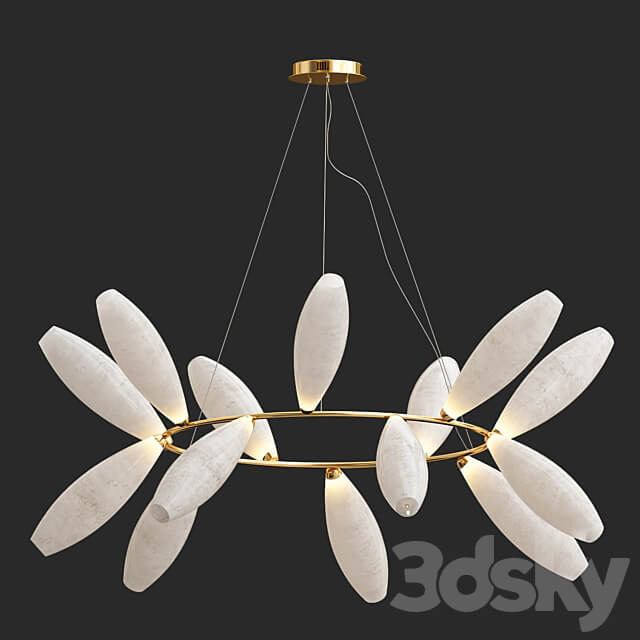 Giopato Coombes GEM Pendant light 3D Models