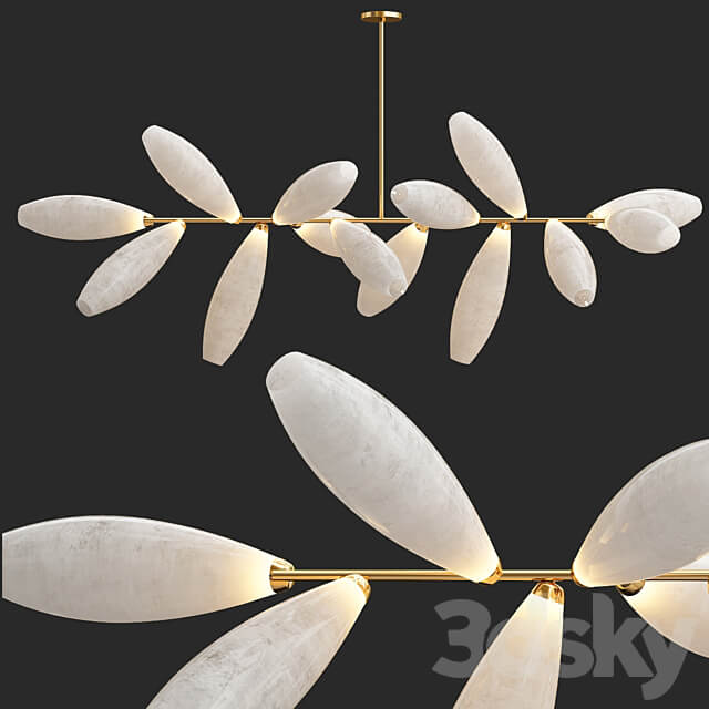 Giopato Coombes GEM Pendant light 3D Models