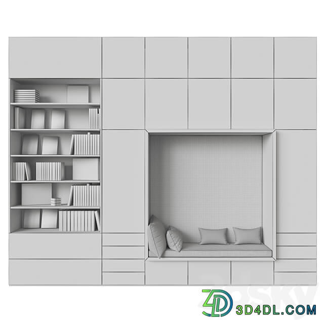 ALCOVA WARDROBE 3D Models