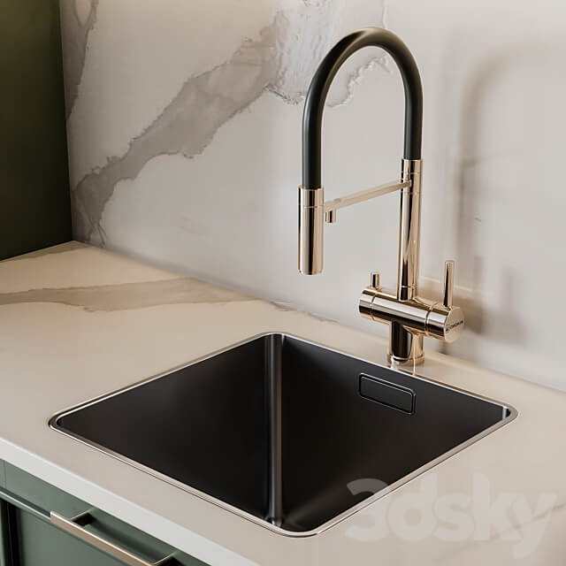 Kitchen Neoclassic135 Kitchen 3D Models