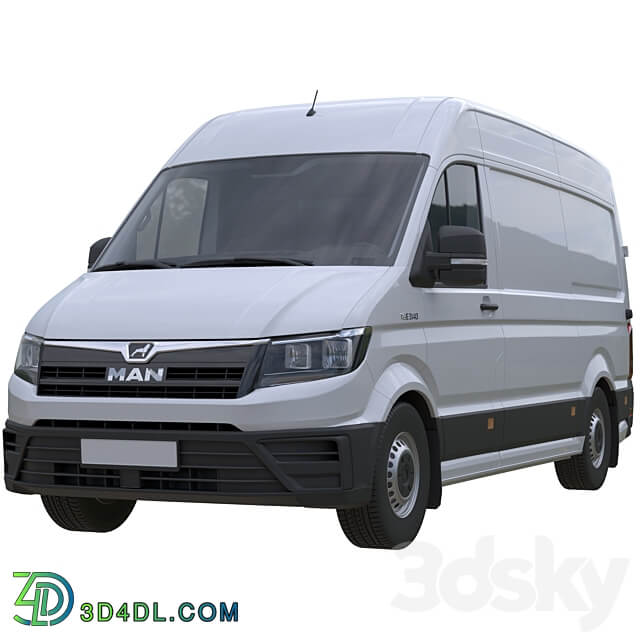 MAN TGE van 3D Models