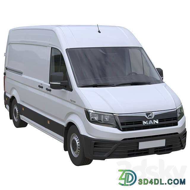 MAN TGE van 3D Models