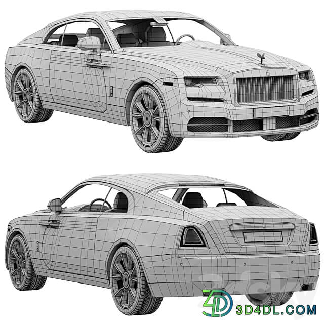 Rolls Royce Wraith 3D Models