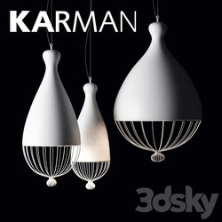 Karman Le Trulle Pendant light 3D Models 