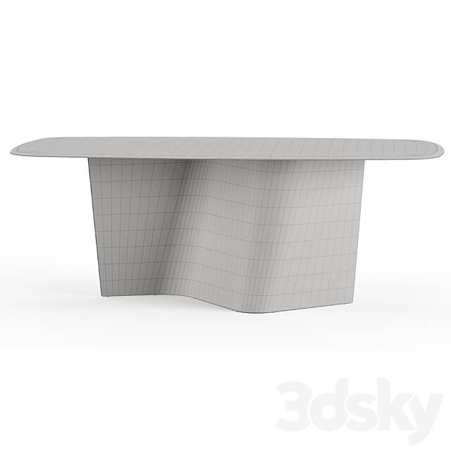 Reflex Angelo ESSE 72 Dinner Table By Tulczinsky 3D Models