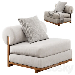 Moving Mountain Slipper Chair 3D Models 