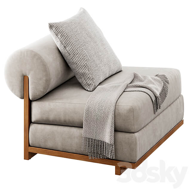 Moving Mountain Slipper Chair 3D Models