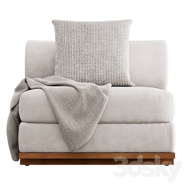 Moving Mountain Slipper Chair 3D Models