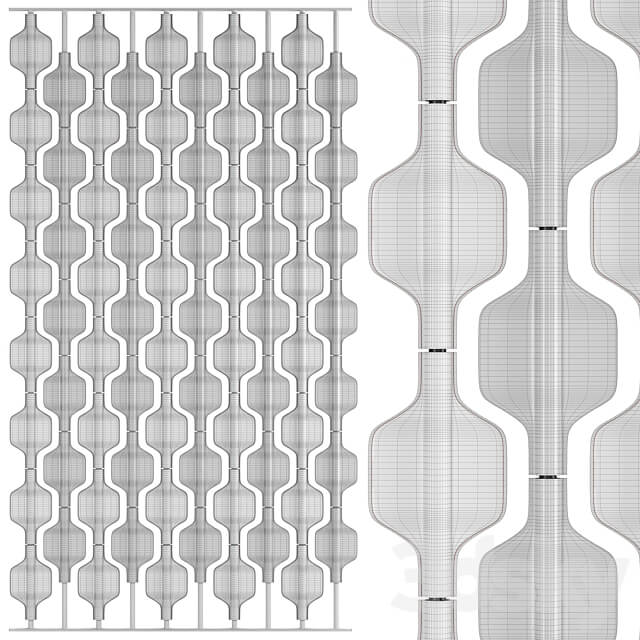 Partition wall RO By Mia Cullin 3D Models