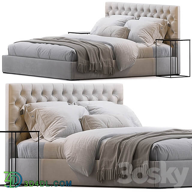 Adler by Restoration Hardware Bed 3D Models