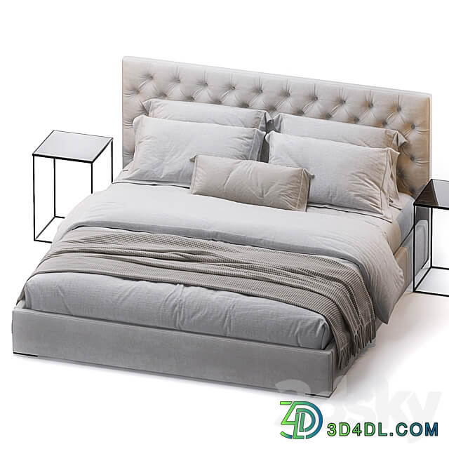 Adler by Restoration Hardware Bed 3D Models