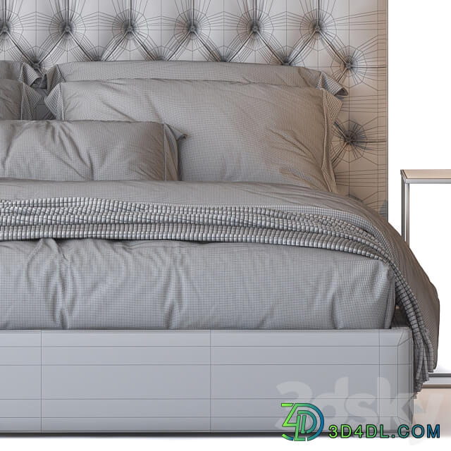 Adler by Restoration Hardware Bed 3D Models