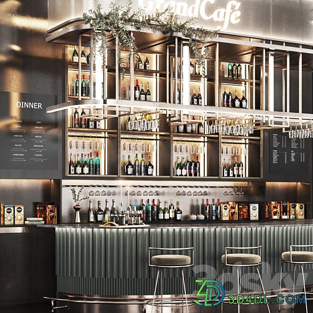 Cafe5 3D Models