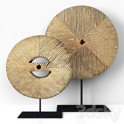 Old Wood Wheels Other decorative objects 3D Models 