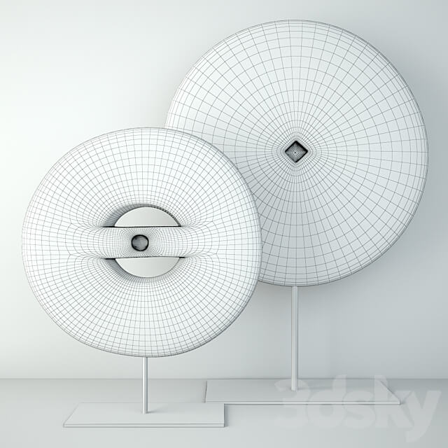 Old Wood Wheels Other decorative objects 3D Models