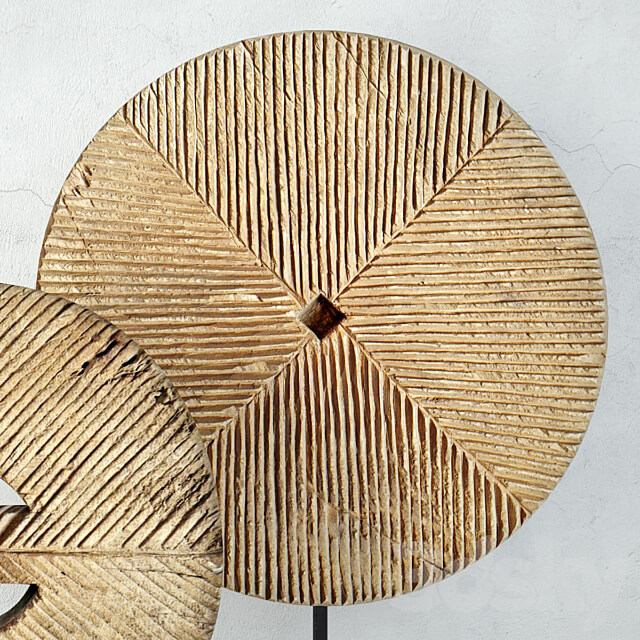 Old Wood Wheels Other decorative objects 3D Models