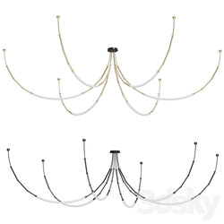 Chandelier LEDA Karman SE293 DN INT Pendant light 3D Models 