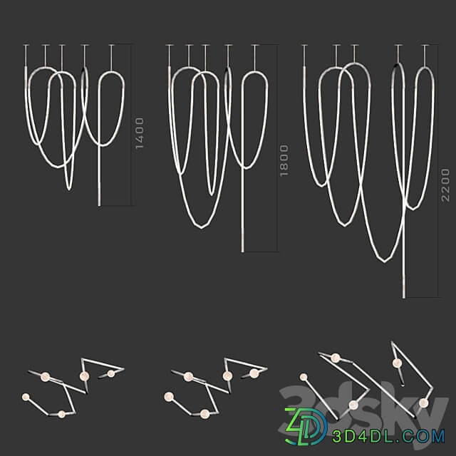 Pendant lamp TNK.01 from NOON Pendant light 3D Models