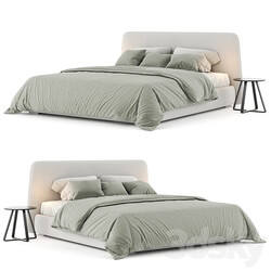 Boca slim bed Bed 3D Models 