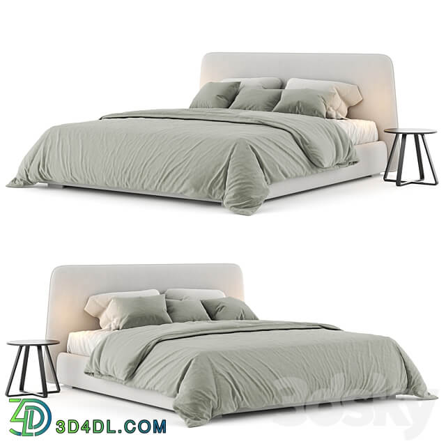 Boca slim bed Bed 3D Models