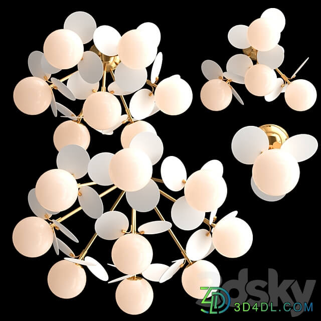 MATISSE SELF B COLLECTION Ceiling lamp 3D Models