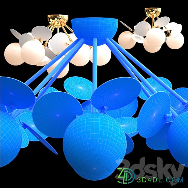 MATISSE SELF B COLLECTION Ceiling lamp 3D Models