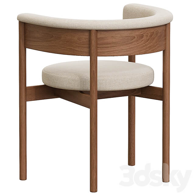 N SC01 chair by Norm Architects for KARIMOKU CASE STUDY 3D Models