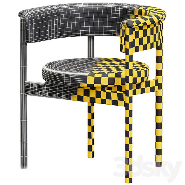 N SC01 chair by Norm Architects for KARIMOKU CASE STUDY 3D Models