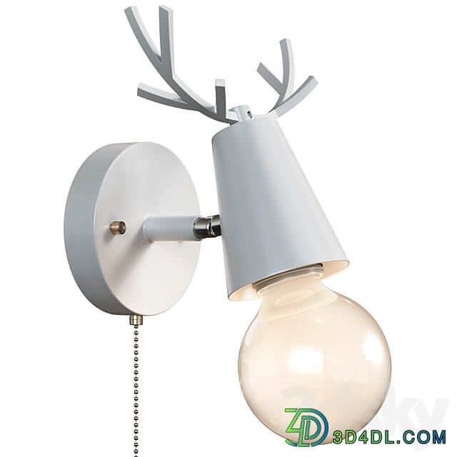 Lampatron DEER wall lamps 3D Models