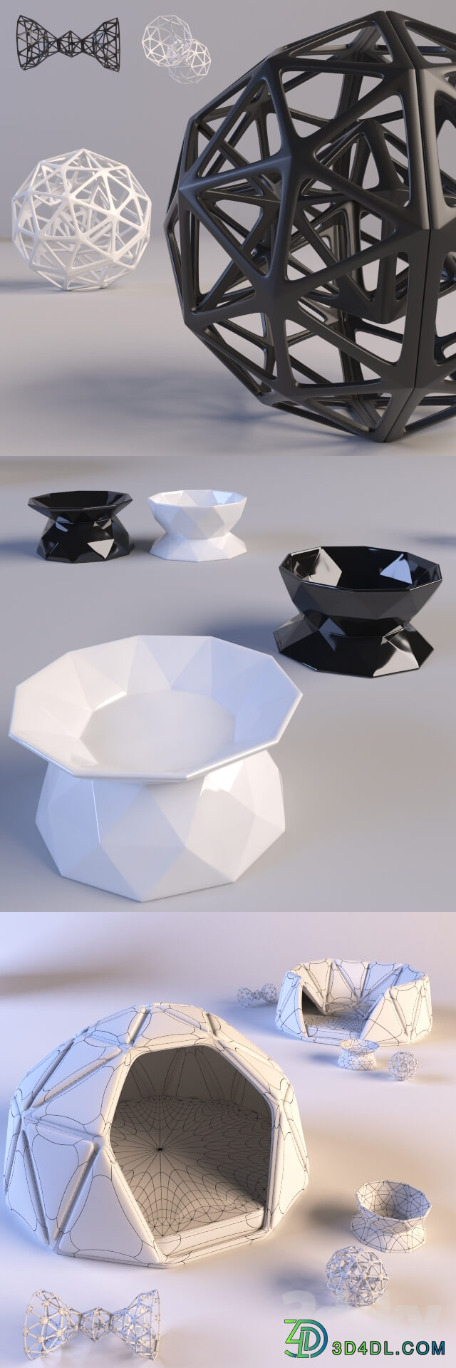 Other decorative objects Accessories for dogs from the studio NENDO Heads or Tails