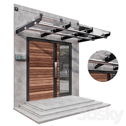 MODERN ENTRANCE NO5 3D Models 