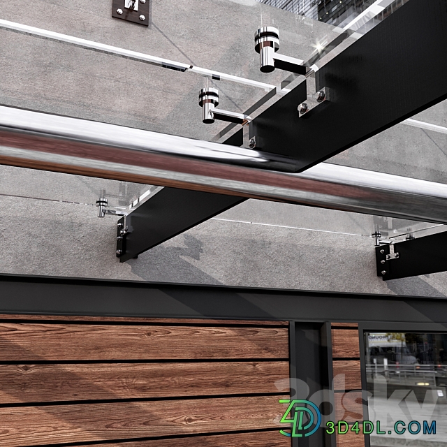 MODERN ENTRANCE NO5 3D Models