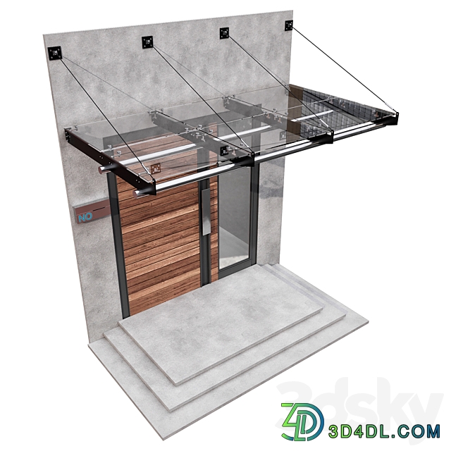 MODERN ENTRANCE NO5 3D Models