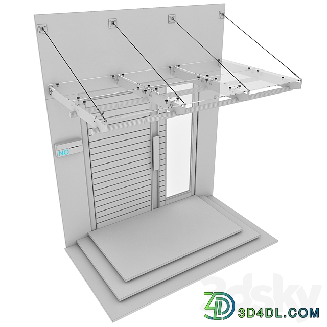 MODERN ENTRANCE NO5 3D Models