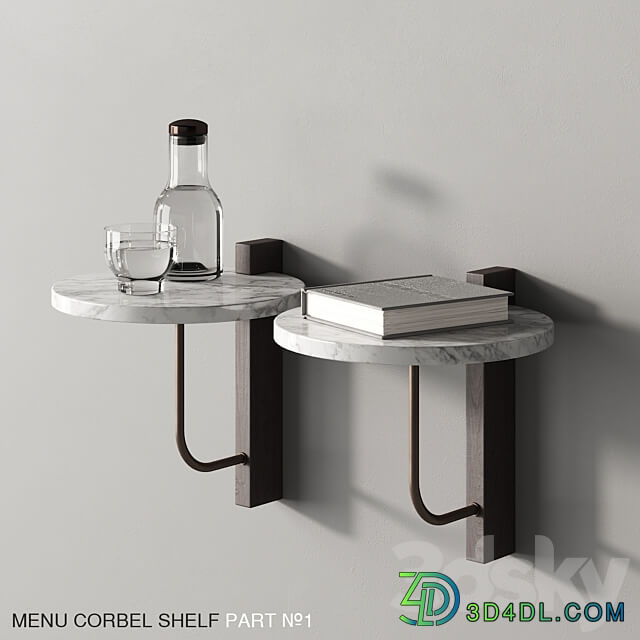 139 Menu Corbel Shelf by Kroyer Saetter Lassen P01 Other 3D Models