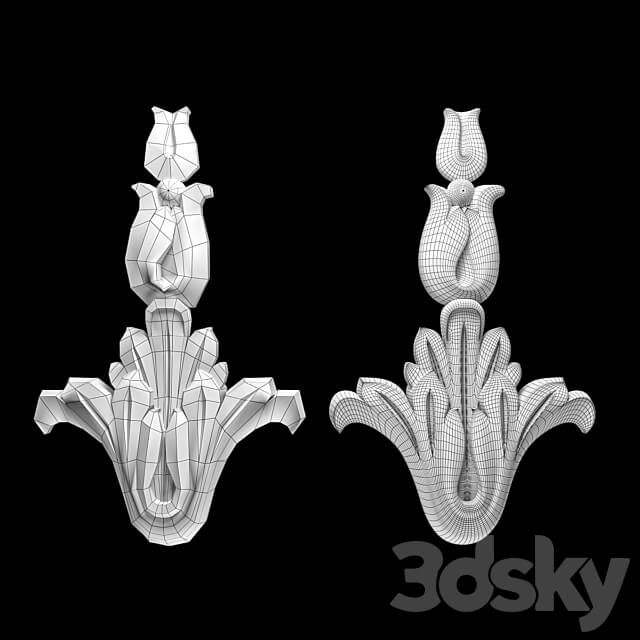 Decor wood 49494949651 3D Models