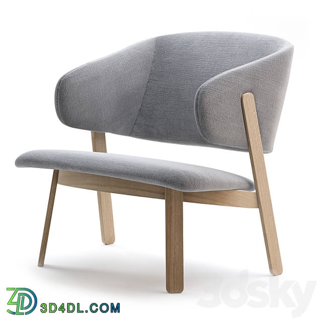 WOLFGANG Armchair By Huppe 3D Models