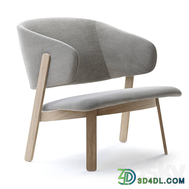 WOLFGANG Armchair By Huppe 3D Models