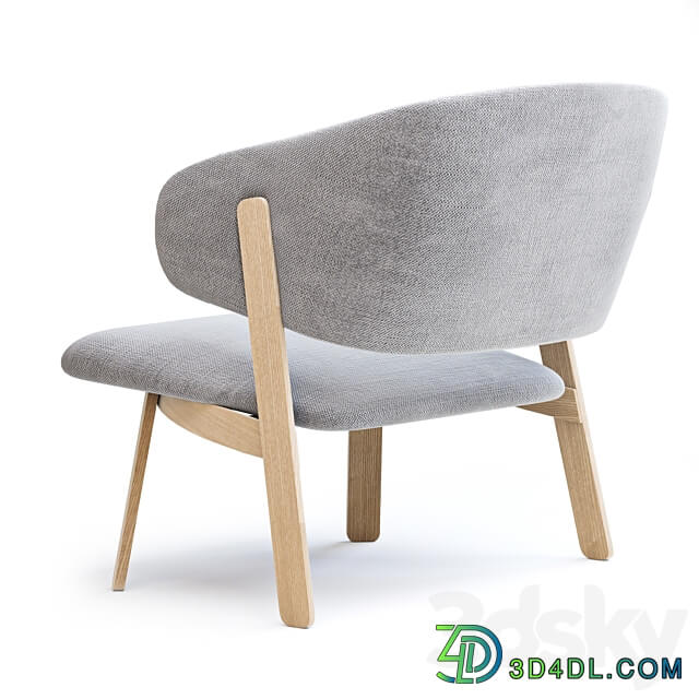 WOLFGANG Armchair By Huppe 3D Models