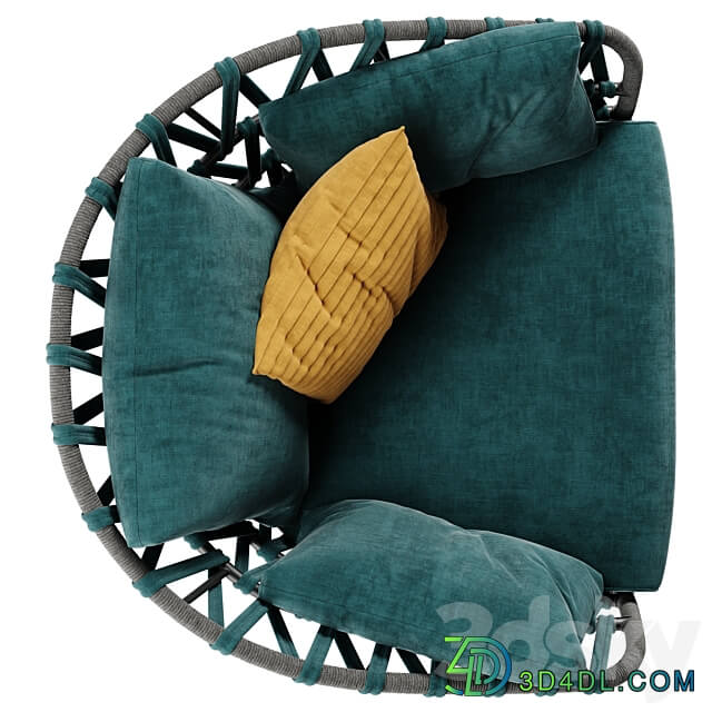 Varaschin Emma Cross armchair 3D Models