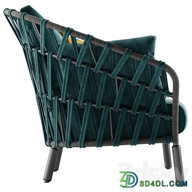 Varaschin Emma Cross armchair 3D Models