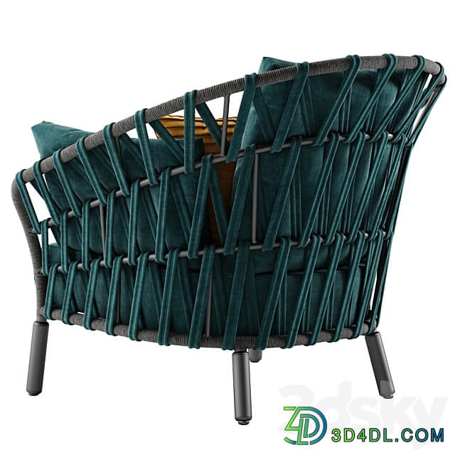 Varaschin Emma Cross armchair 3D Models