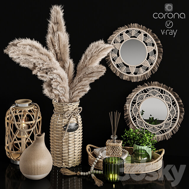 DECORATIVE SET02 3D Models