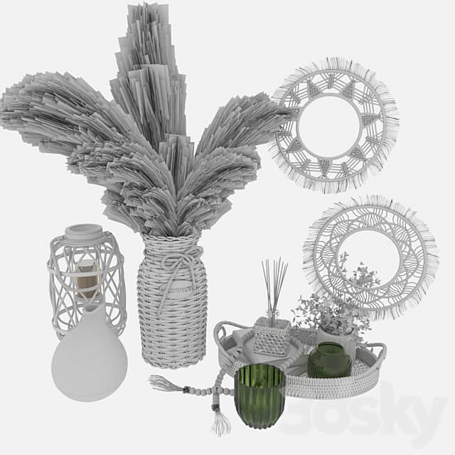 DECORATIVE SET02 3D Models